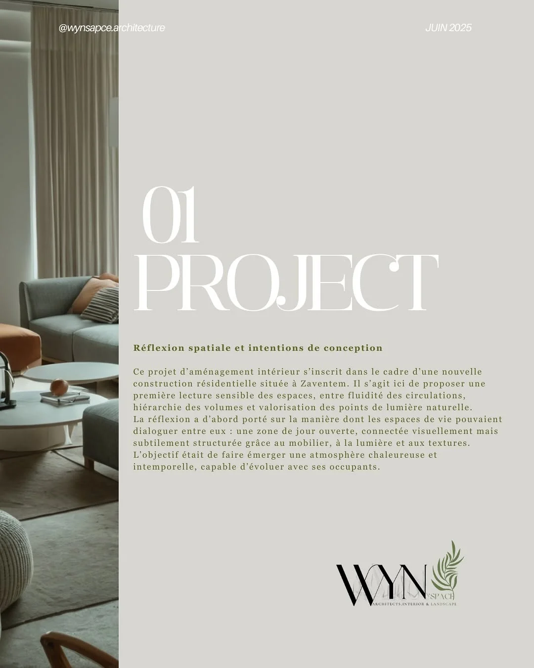 Projet 01 - Intérieur Zaventem