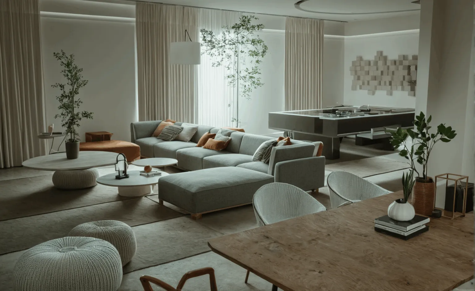Architecture moderne luxueuse